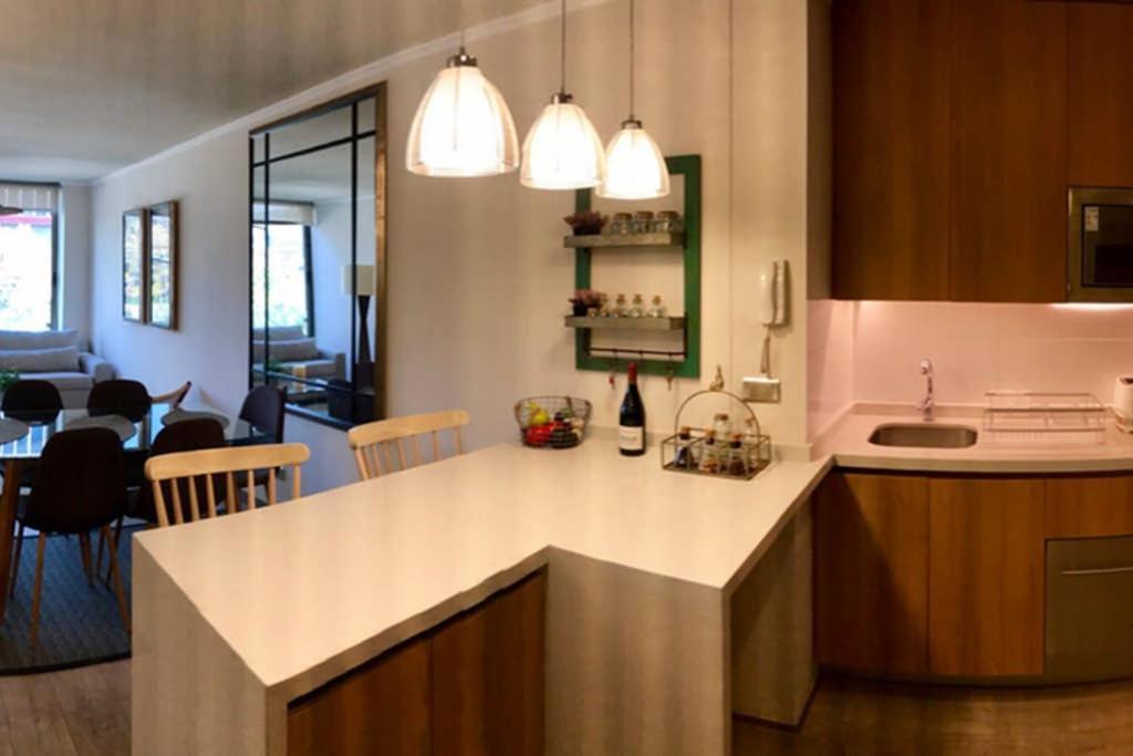 Precioso Departamento En Los Dominicos 圣地亚哥 外观 照片